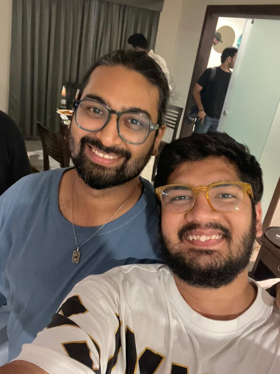 Jagrat Thirwani with Ravi Gupta